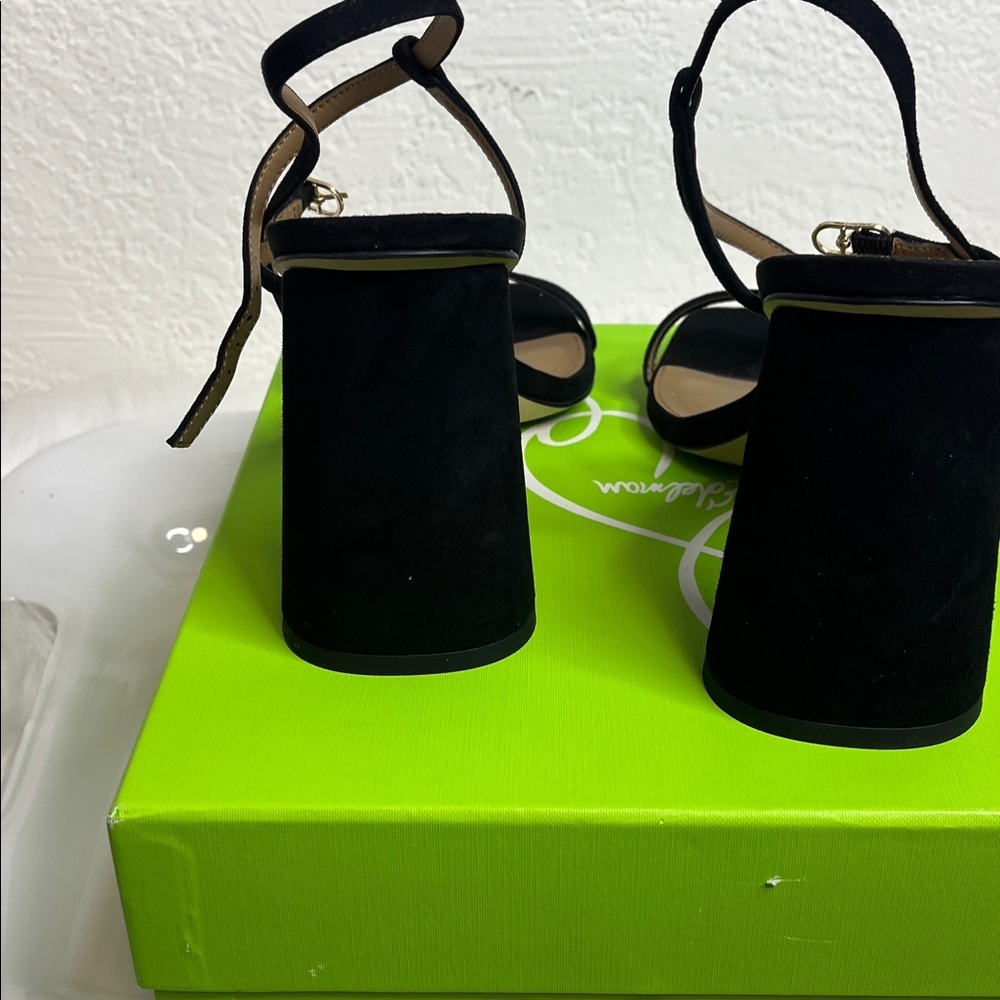 Sam Edelman Black Strappy Heels - Picture 5 of 9